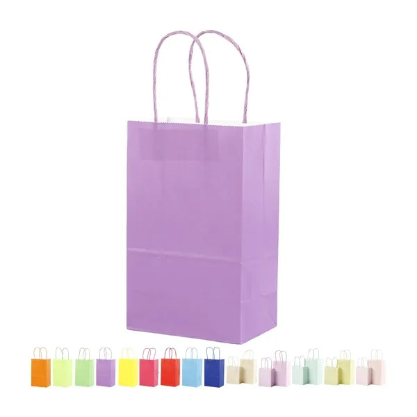 Kraft Paper Shopping Bag With Twisted Paper Handle Small Siz