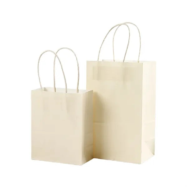 Kraft Paper Shopping Bag With Twisted Paper Handle Small Siz