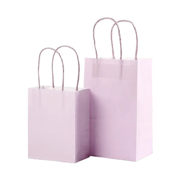 Kraft Paper Shopping Bag With Twisted Paper Handle Small Siz