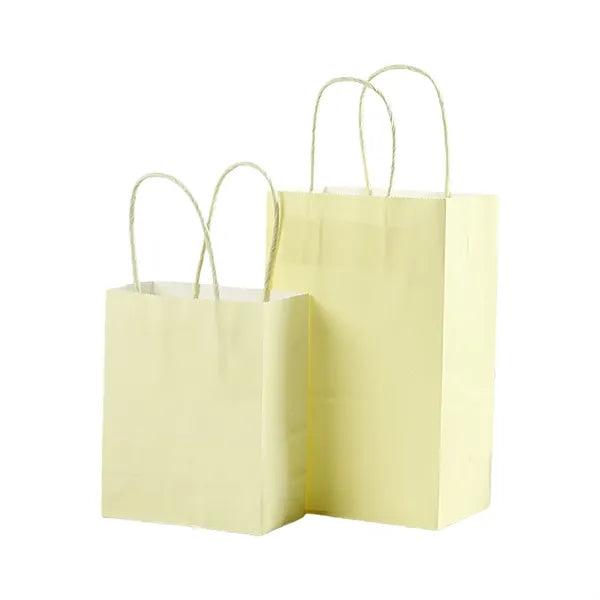 Kraft Paper Shopping Bag With Twisted Paper Handle Small Siz
