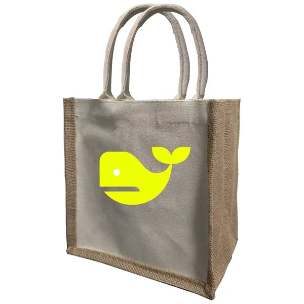 Jute Shopper 9" x 8" x 6"