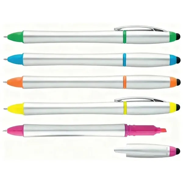 Imprinted Stylus Highlighter Pen Combos