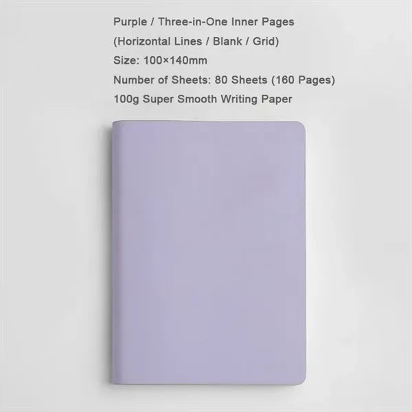 A6 Size Pocket Notebook Journals 160 Pages Softcover