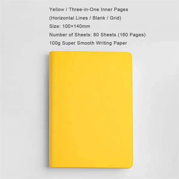 A6 Size Pocket Notebook Journals 160 Pages Softcover