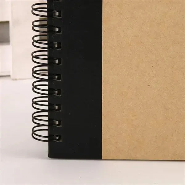 Environmental Friendly Spiral Notebook With Pen