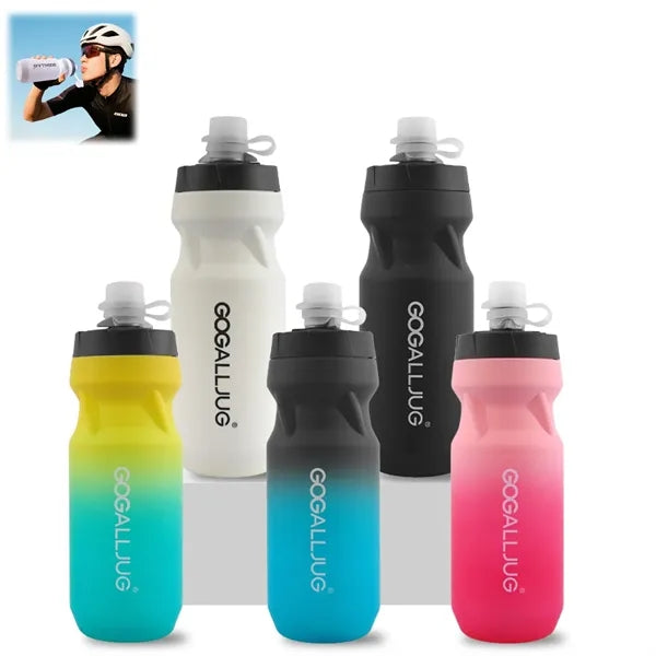 20Oz Sports Water Bottle with Dust Cover