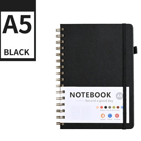 Lined Spiral Journal Notebook for Note Taking