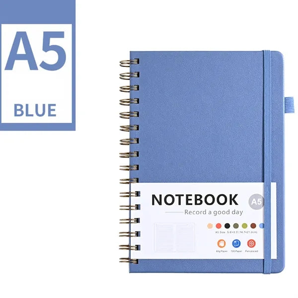 Lined Spiral Journal Notebook for Note Taking