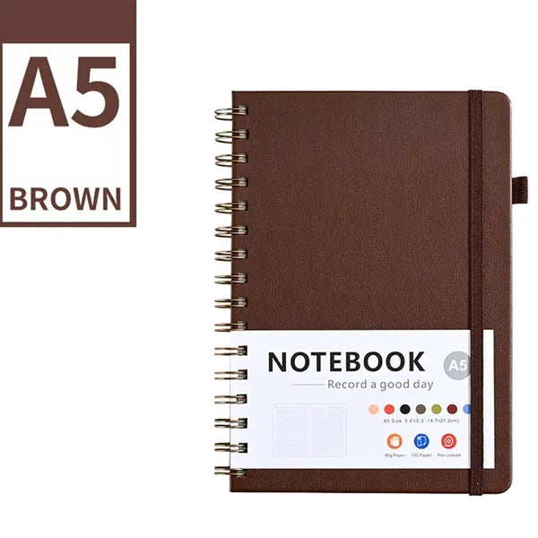 Lined Spiral Journal Notebook for Note Taking
