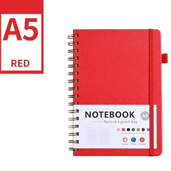 Lined Spiral Journal Notebook for Note Taking