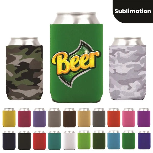 Dye Sublimated Collapsible Can Cooler