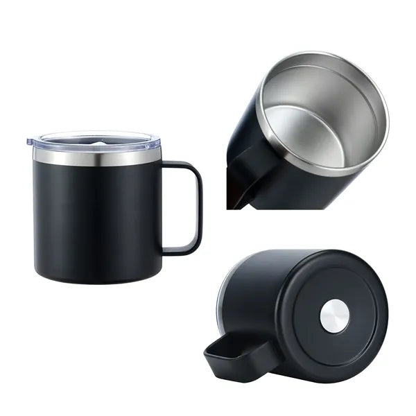 14oz Stainless Steel Mug with Handle