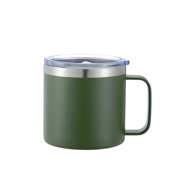14oz Stainless Steel Mug with Handle