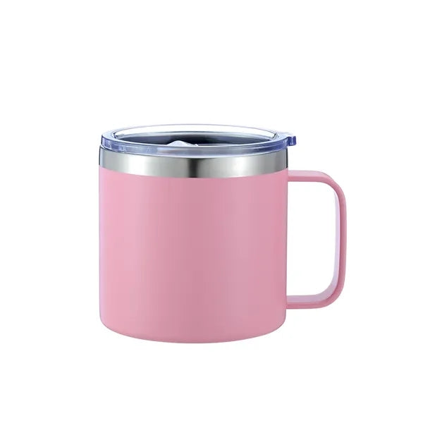 14oz Stainless Steel Mug with Handle