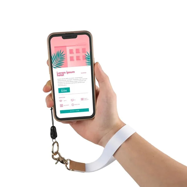 3/4'' Sublimation Wristlet Keychain Holder