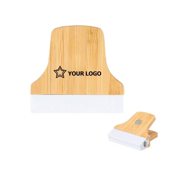 Bamboo magnet clips