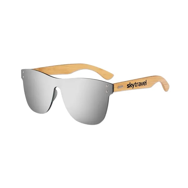 No Frame Bamboo Sunglasses