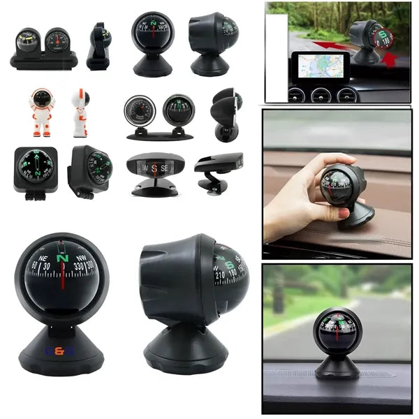 Dashboard Mount Car Compass