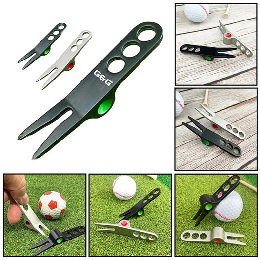 Aluminum Alloy Golf Divot Repair Tool