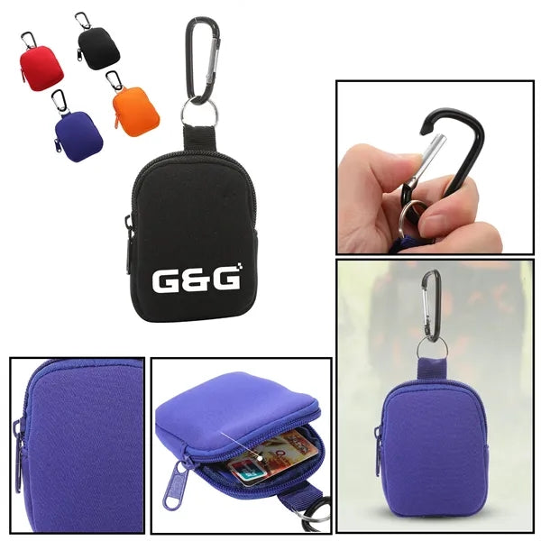Neoprene Mini Coin Pouch