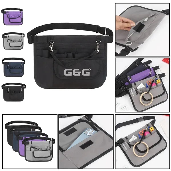 Multi-Pocket Utility Waist Bag