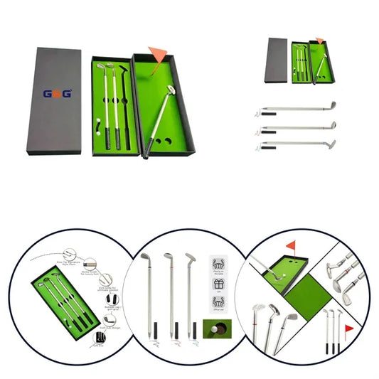 Creative Golf Ballpoint Pen Gift Set