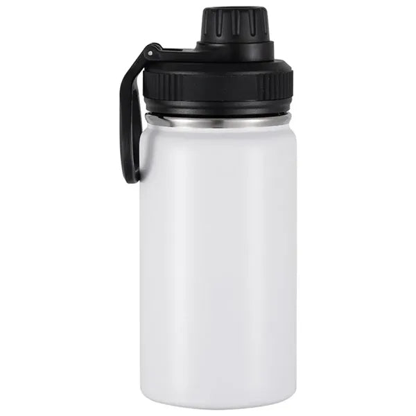 12oz Stainless Steel Water Bottle Leakproof Sports Flask