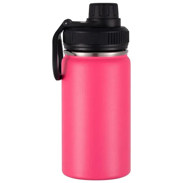 12oz Stainless Steel Water Bottle Leakproof Sports Flask