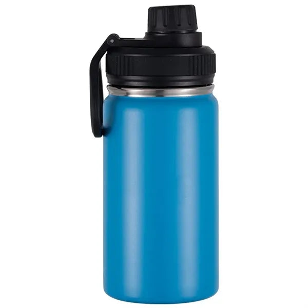 12oz Stainless Steel Water Bottle Leakproof Sports Flask