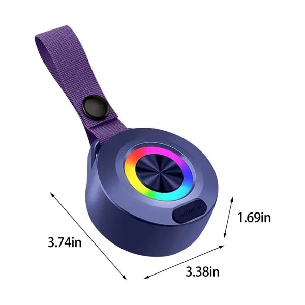 Portable Wireless Speaker Water Resistant with Light