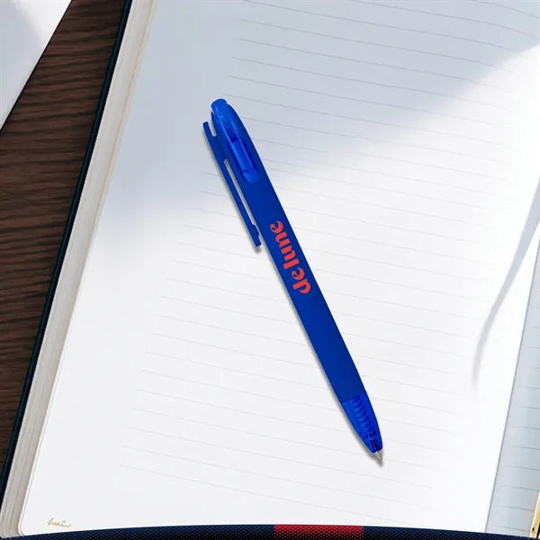 Cairbre Recycled Ballpoint with Transparent Plunger