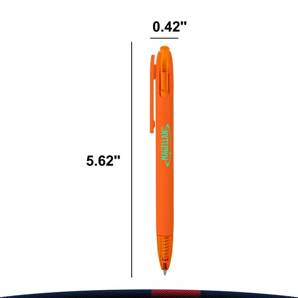 Cairbre Recycled Ballpoint with Transparent Plunger