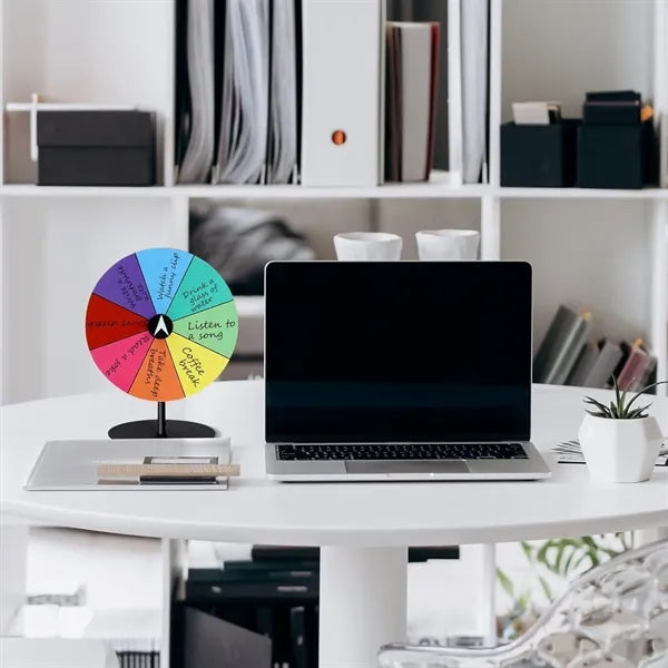 8 Inch Tabletop Prize Wheel & Roulette