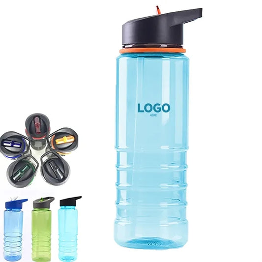24oz Translucent Gray Water Bottle