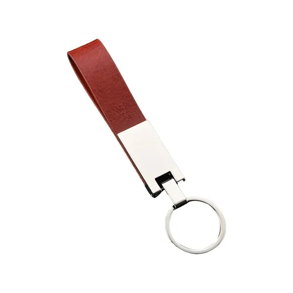 Leatherette Key Ring