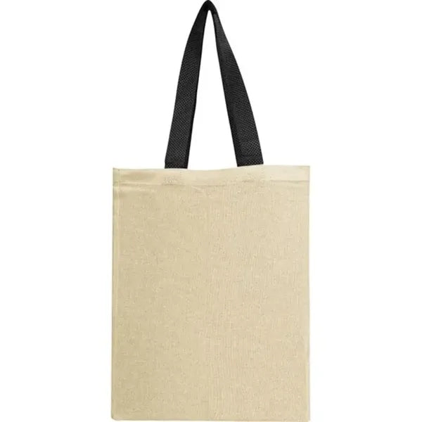 Natural Cotton Canvas Grocery Tote Bag