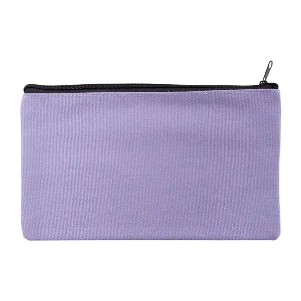 Canvas Pen Pencil Case Bag w/ Zipper