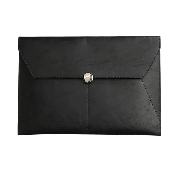 A4 Slim Spacious Magnetic Closure File Bags w/ Pockets