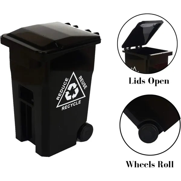 Mini Trash & Recycle Pen Holder