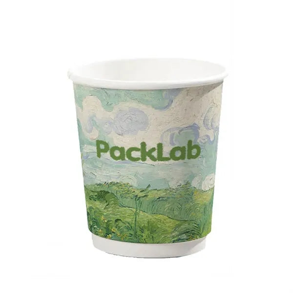 Full Color Imprint 9 OZ Recycled Insulated Paper Cup