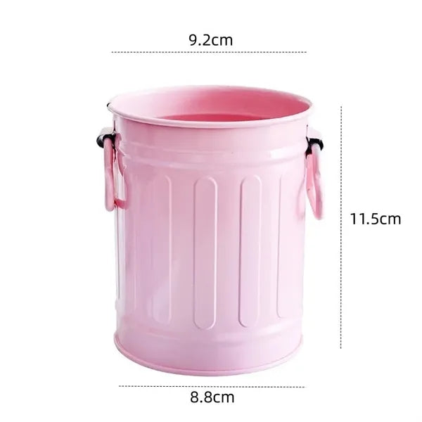 Metal Barrel Pen Holder Organizer
