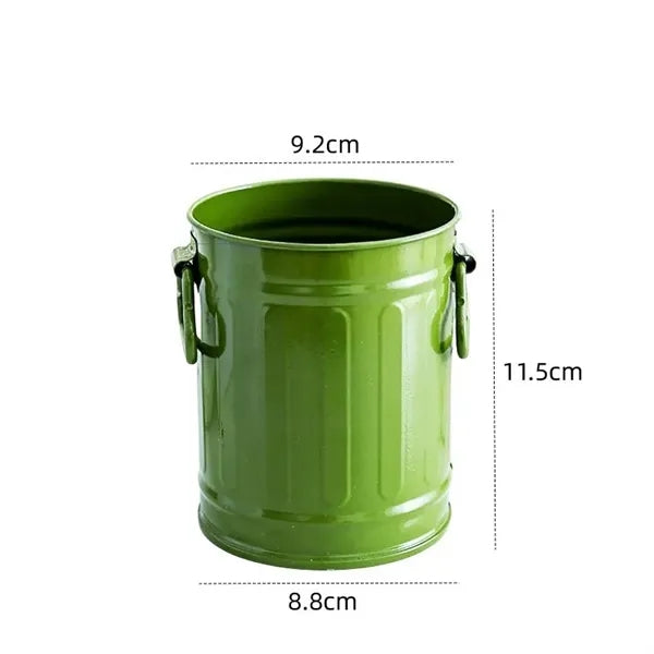 Metal Barrel Pen Holder Organizer