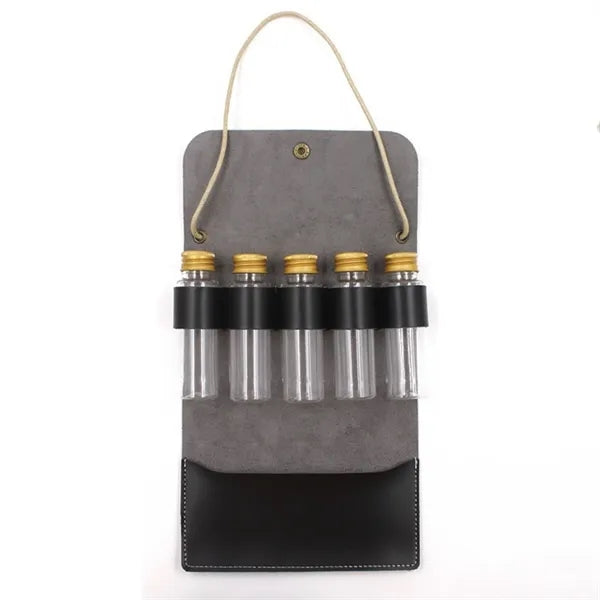 Portable Spice Bag Set five jars