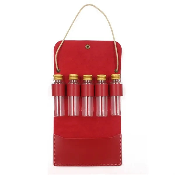 Portable Spice Bag Set five jars