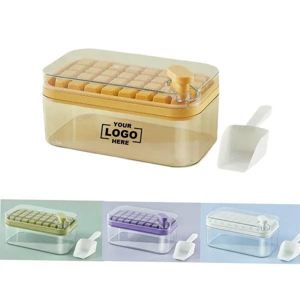 Push-Type Ice Cube Mold