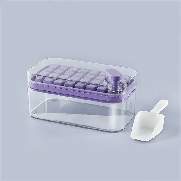Push-Type Ice Cube Mold