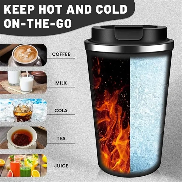17oz Spill Proof Insulated Stainless Steel Travel Coffee Mug