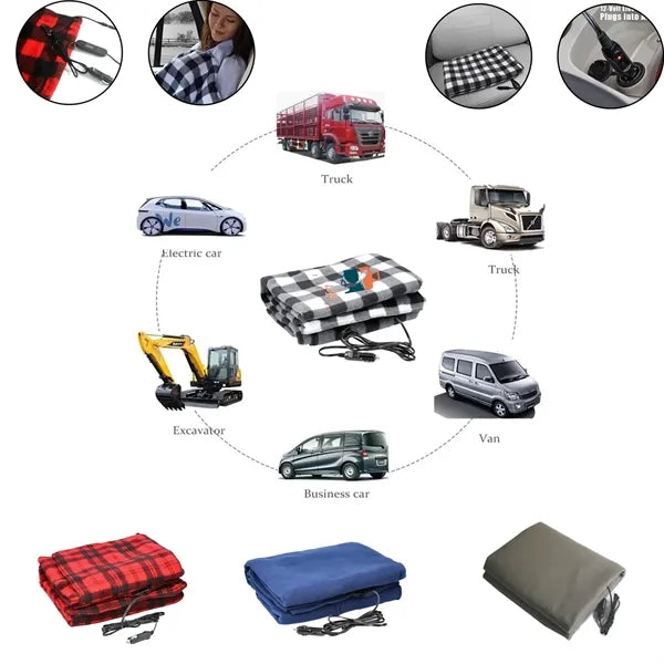 Car Seat Heating Blanket