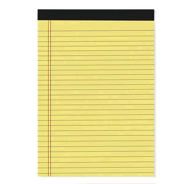 Multi-Color Tear-Away A4 Lined Note Pad