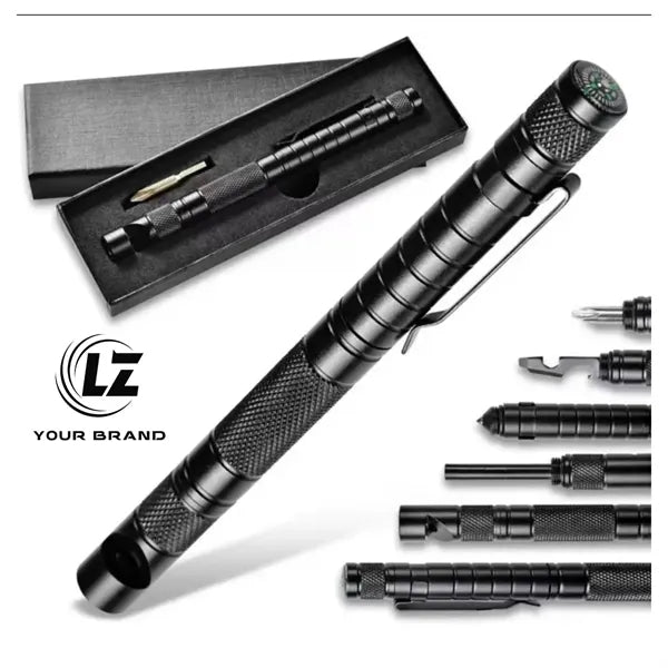Multi - Functional Outdoor Tactical Pen with Tools